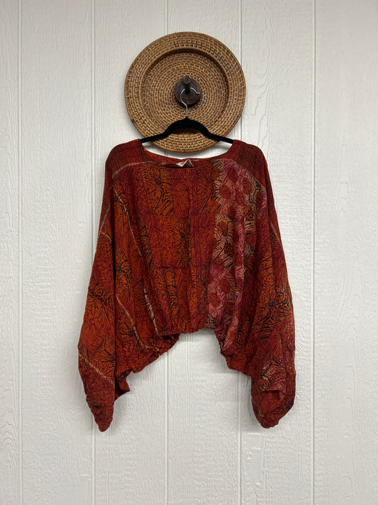 Crepe Sari Luna Crop Top 0126 004