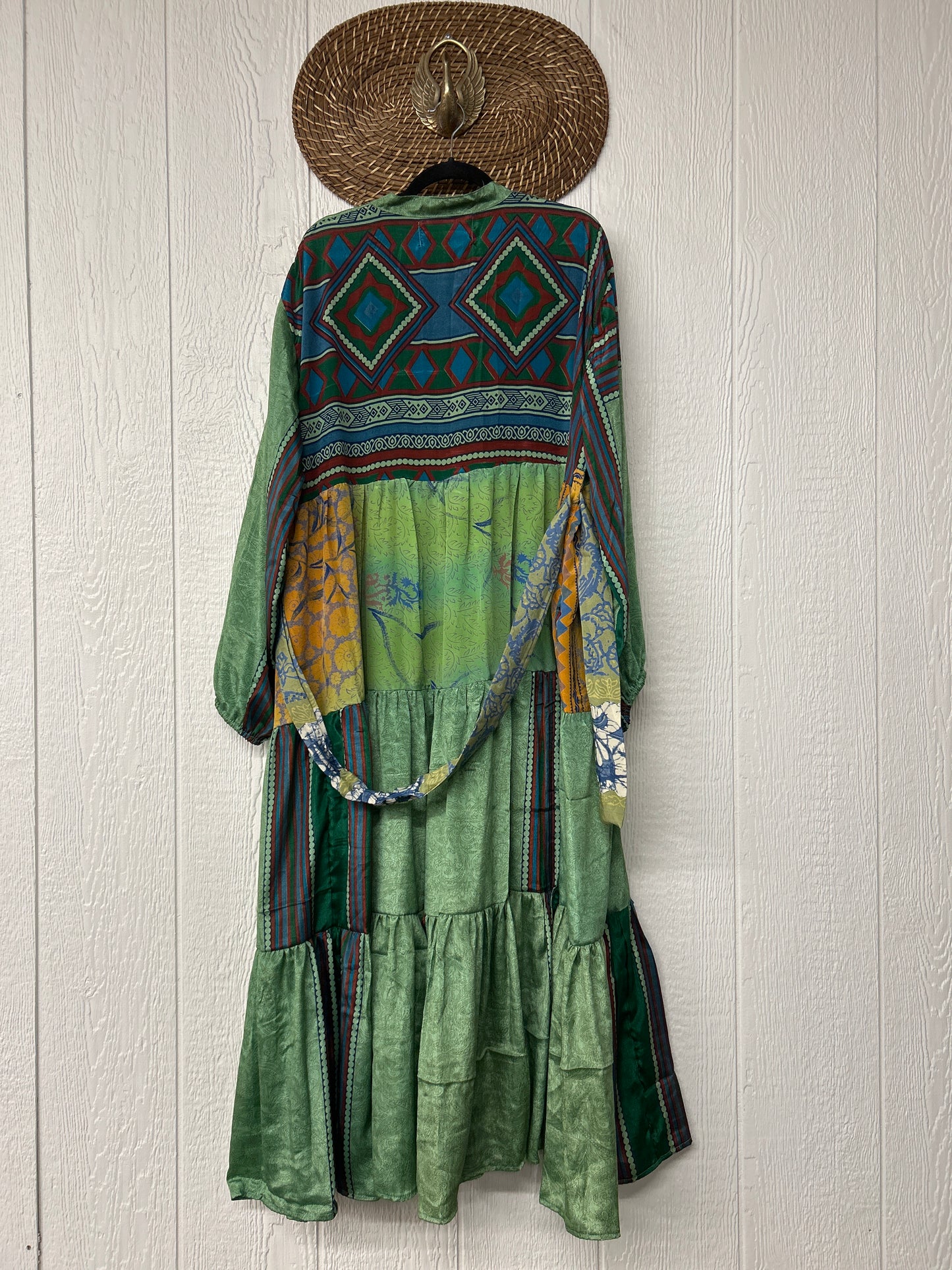 Rasgulla Sari Luminous Maxi Dress 0226 019