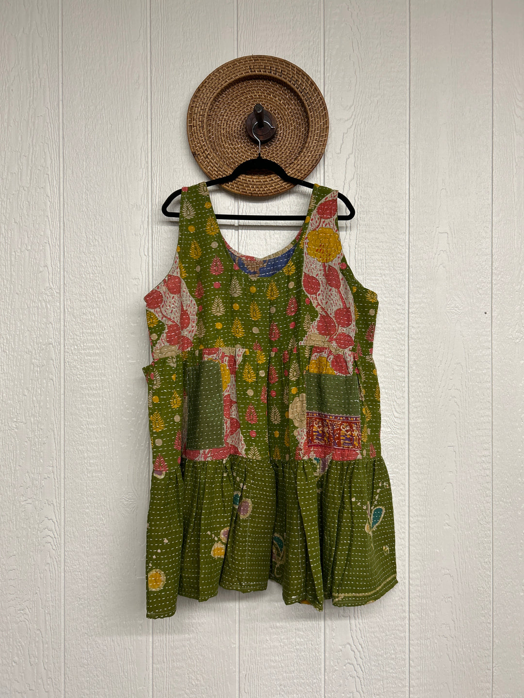 Kantha Meadow Mini Dress 0425 274