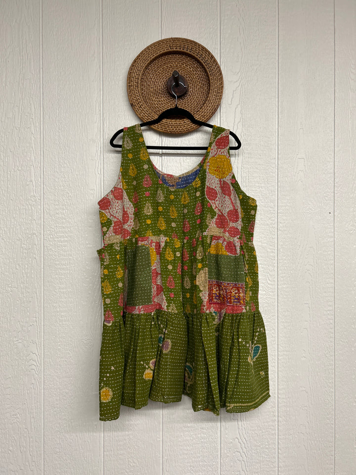 Kantha Meadow Mini Dress 0425 274