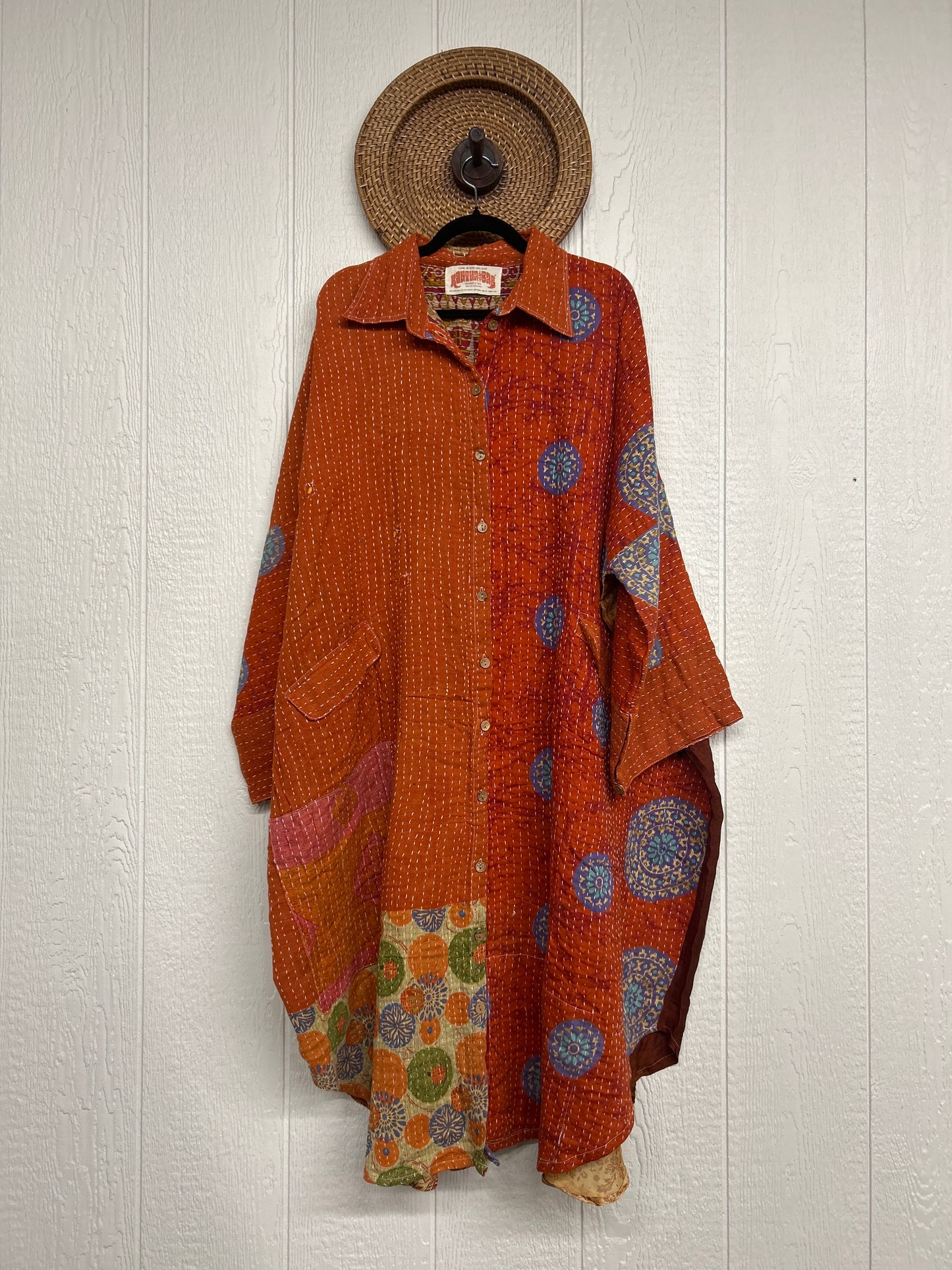 RETAIL Pareo Kantha Free To Be Longsleeve Maxi 0226 096