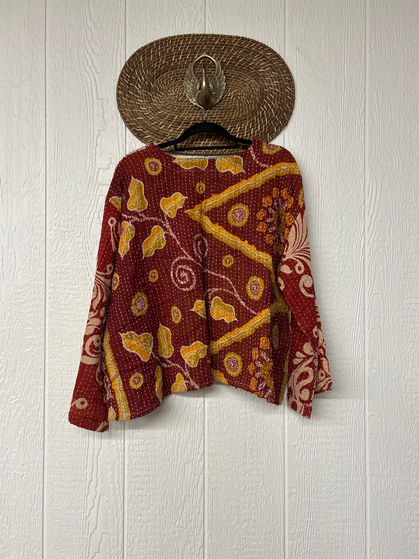 Pareo Kantha Wanderer Pocket Crop Top 0226 167