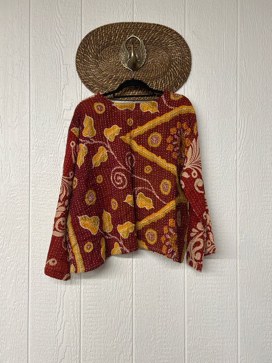 Pareo Kantha Wanderer Pocket Crop Top 0226 167