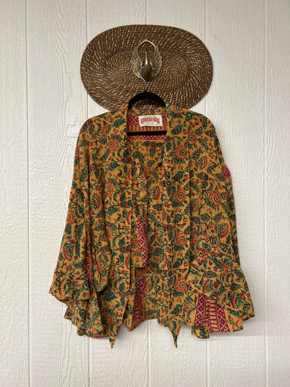 Crepe Sari Wild Rose Top 1225 192