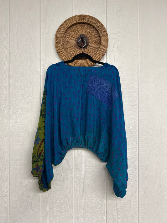 Crepe Sari Luna Crop Top 0126 120