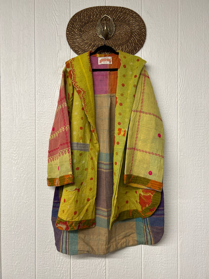 Fine Kantha Drifter Coat 1026 189
