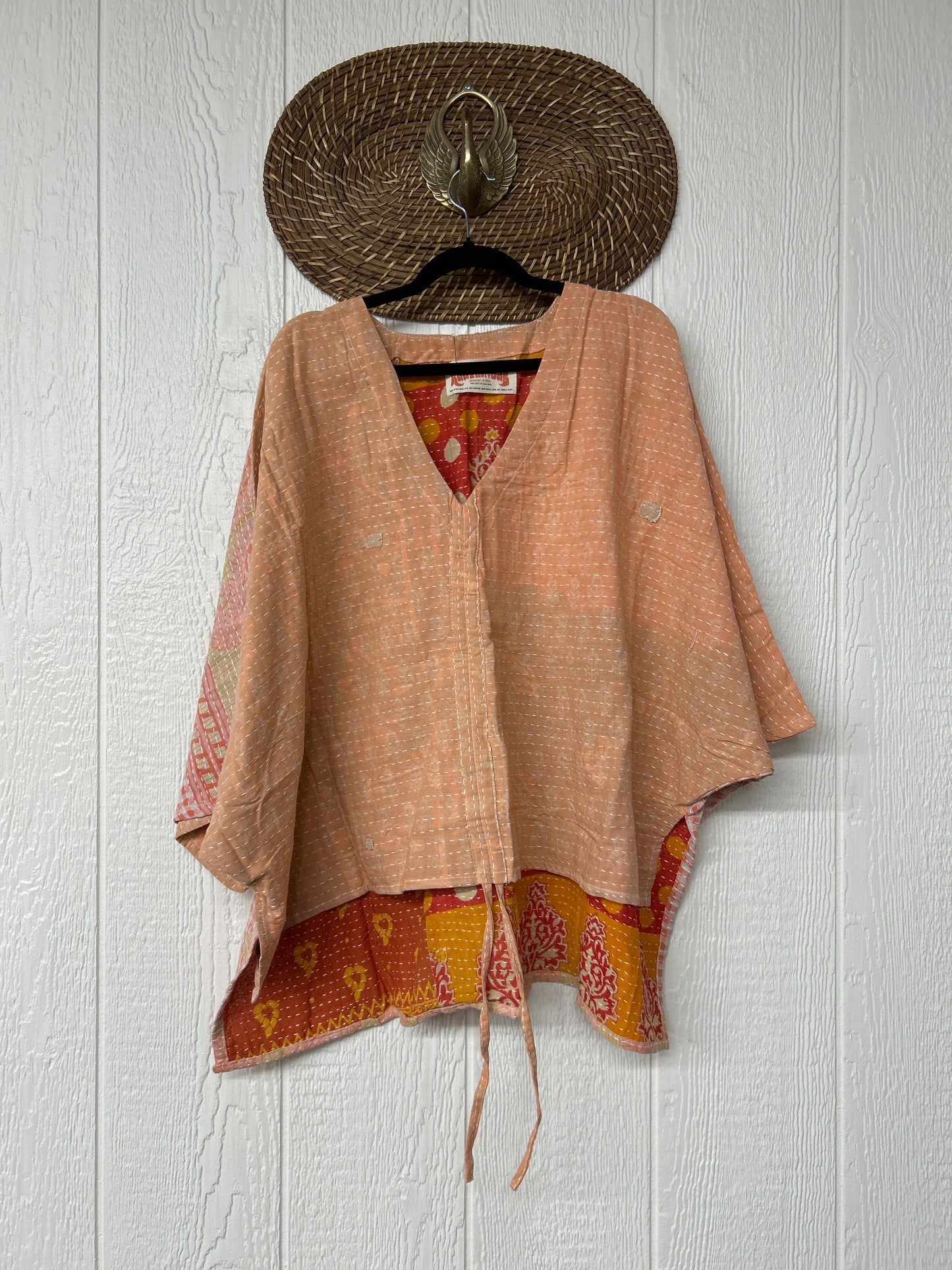 Pareo Kantha Hi-Lo Butterfly Top 0626 052