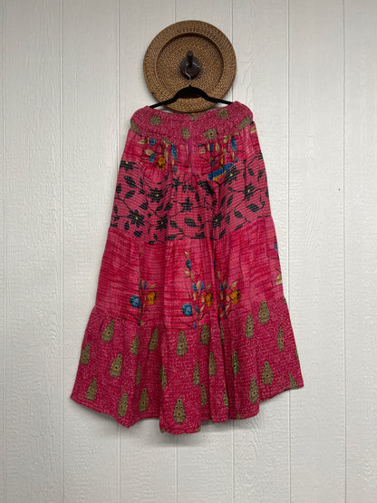 Pareo Kantha Lotus Maxi Skirt 0826 046
