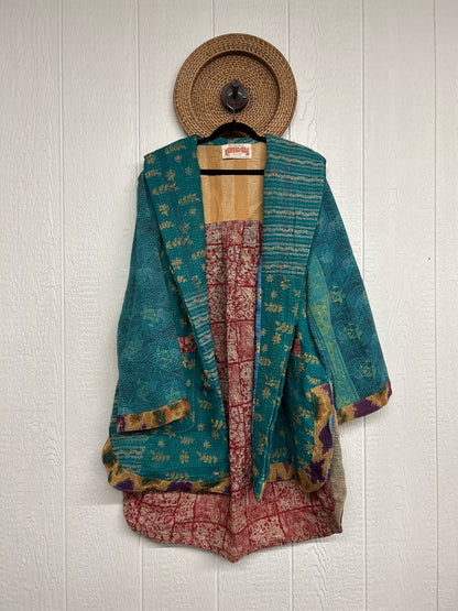 Fine Kantha Drifter Coat 1026 059