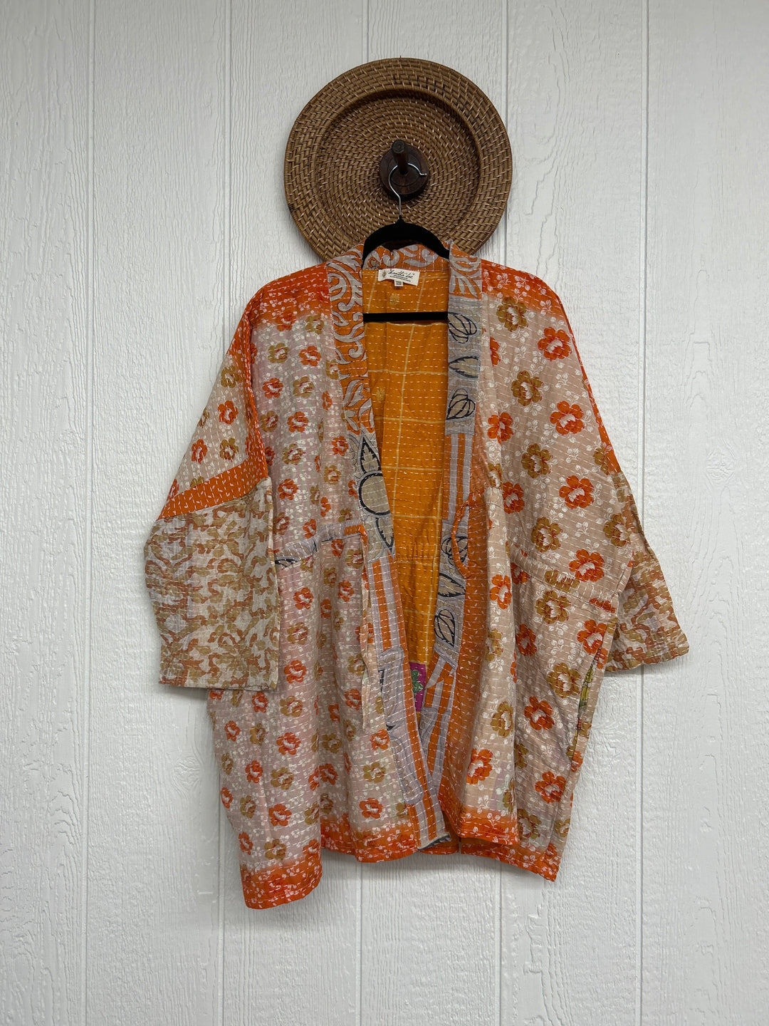 Kantha Shortie Kimono 0325 190