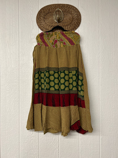Crepe Sari Inner Peace Wrap Skirt 0626 038