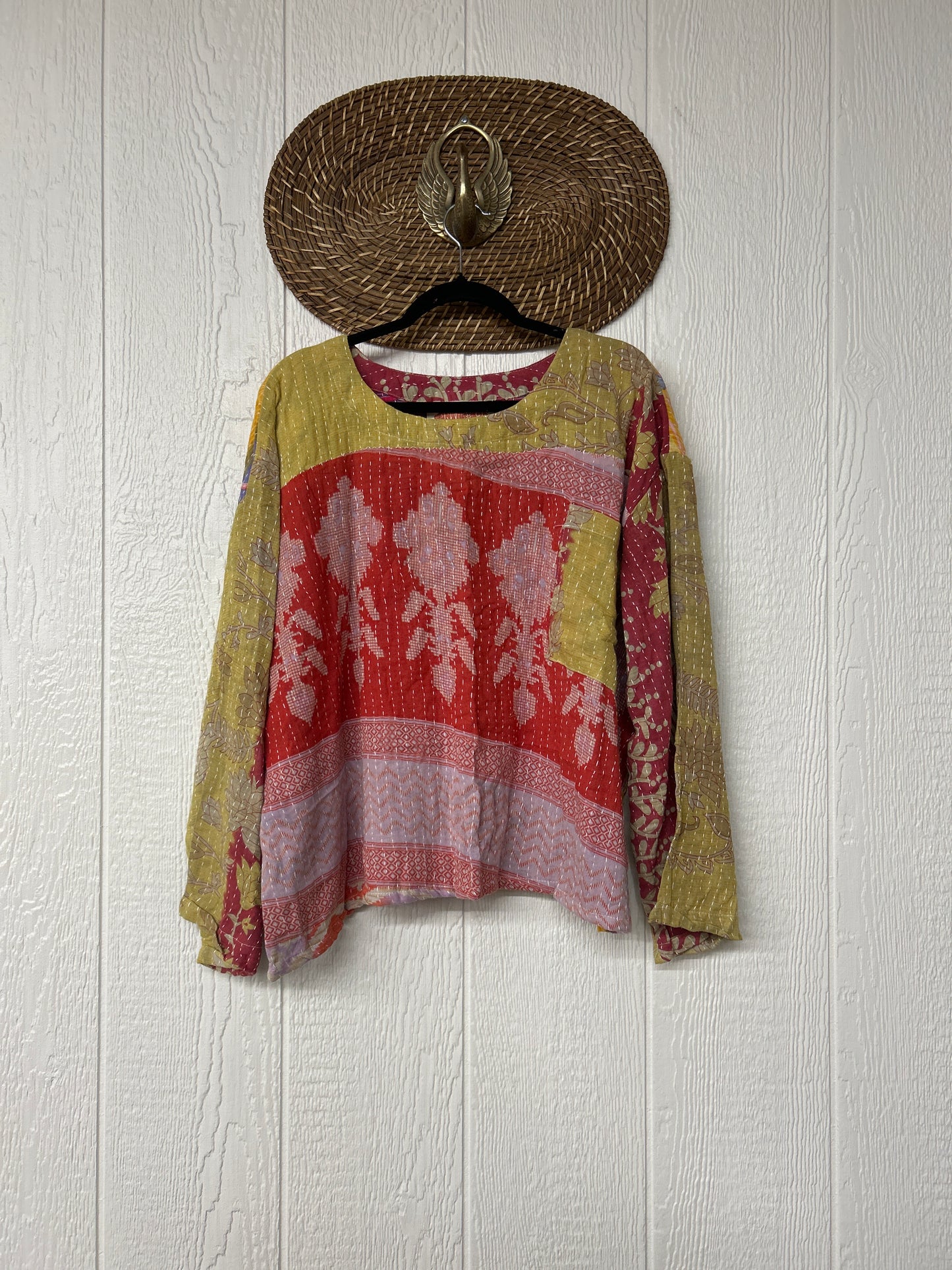 Pareo Kantha Wanderer Pocket Crop Top 0226 108