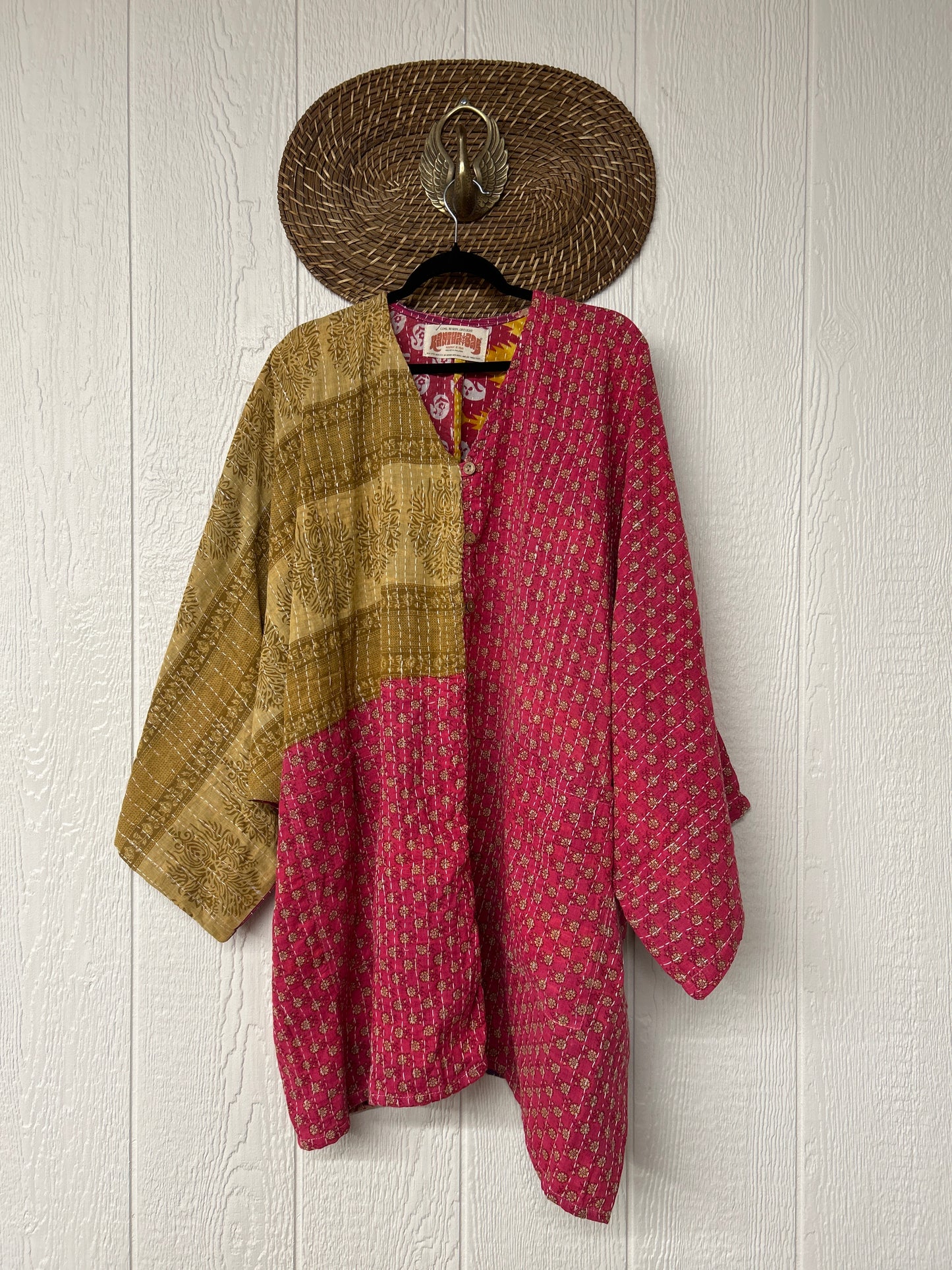 Pareo Kantha Gaia Button-Down Kimono 0126 245