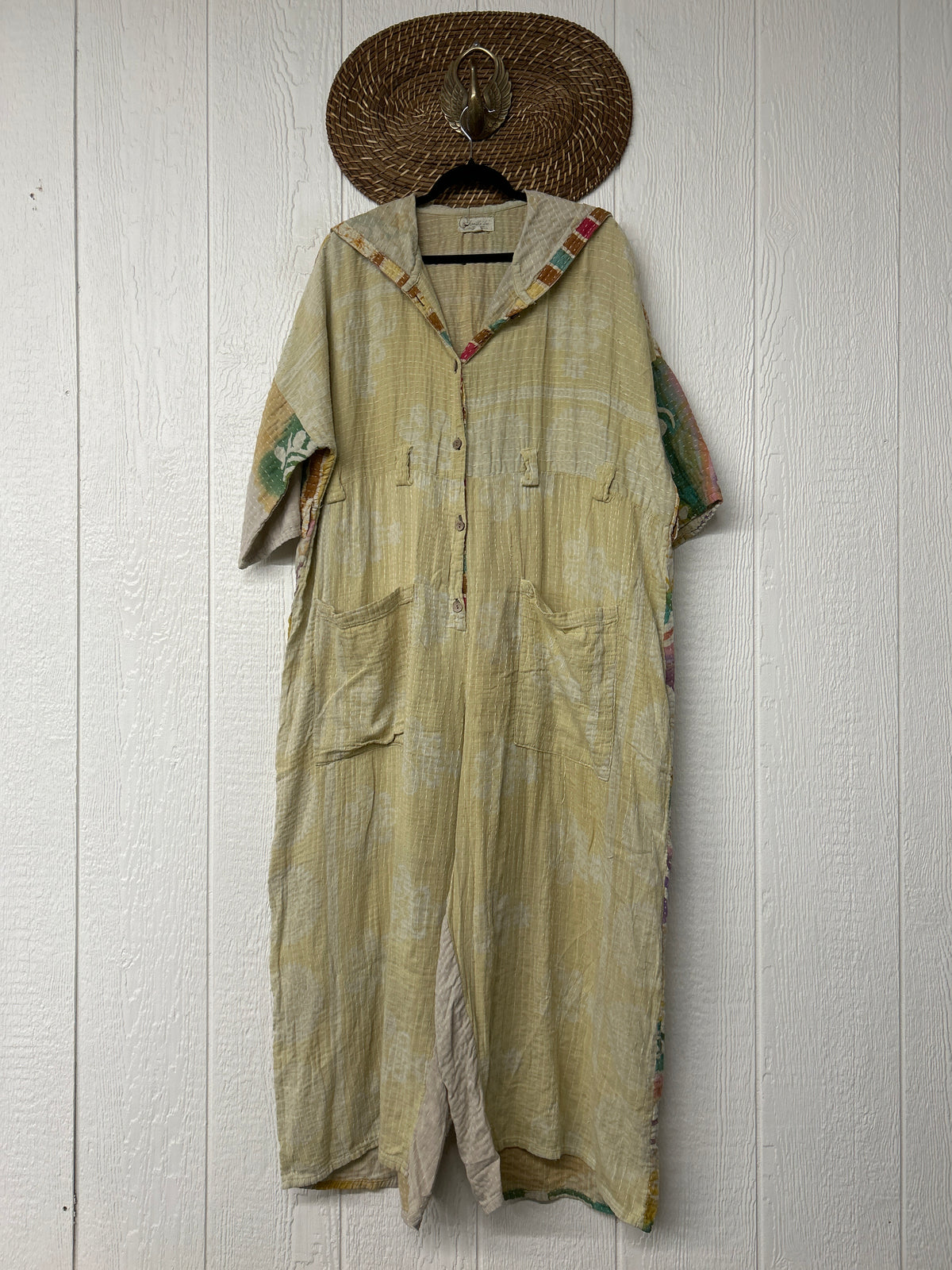 Alchemi Pareo Kantha Zen Hoodie Jumpsuit 0926 005