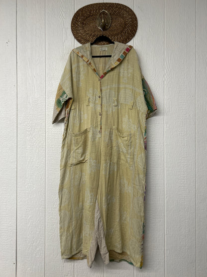 Alchemi Pareo Kantha Zen Hoodie Jumpsuit 0926 005
