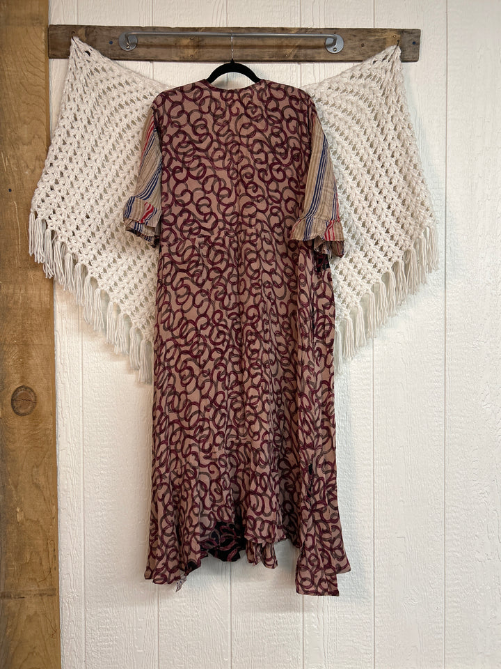 Summer Flourish Wrap Dress 0725 040