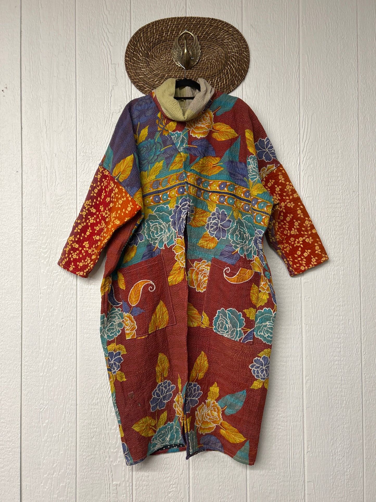 Fine Kantha Cowl Split Pullover 1225 120