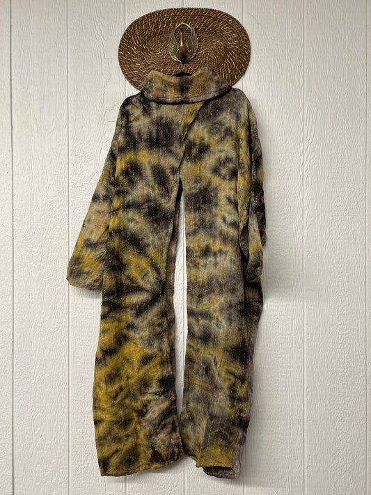 Aura Edit Koverlet Cowl Split Pullover 1026 027