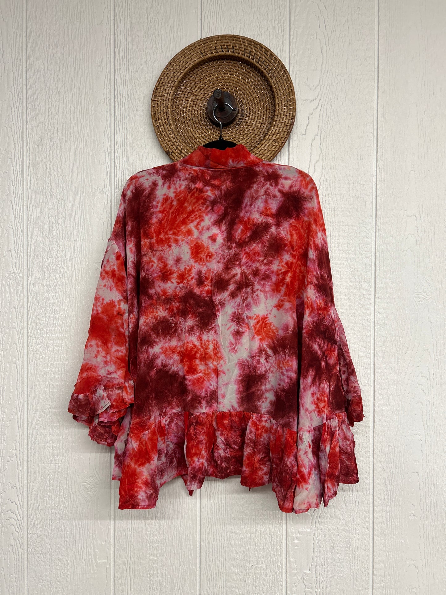 Crepe Sari Wild Rose Top 0426 218