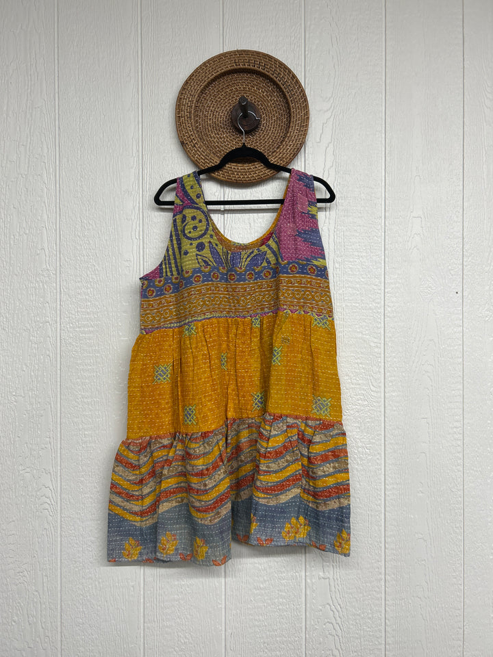 Kantha Meadow Mini Dress 0425 235