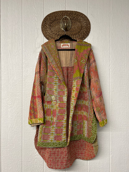 Fine Kantha Drifter Coat 1026 158