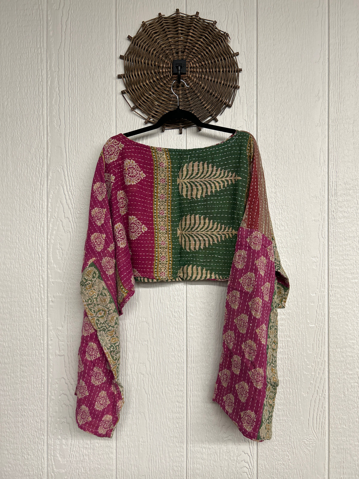 Pareo Kantha Abundance Crop Top 1026 074