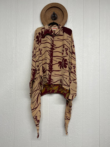 Crepe Sari Nirvana Button Down 1125 259