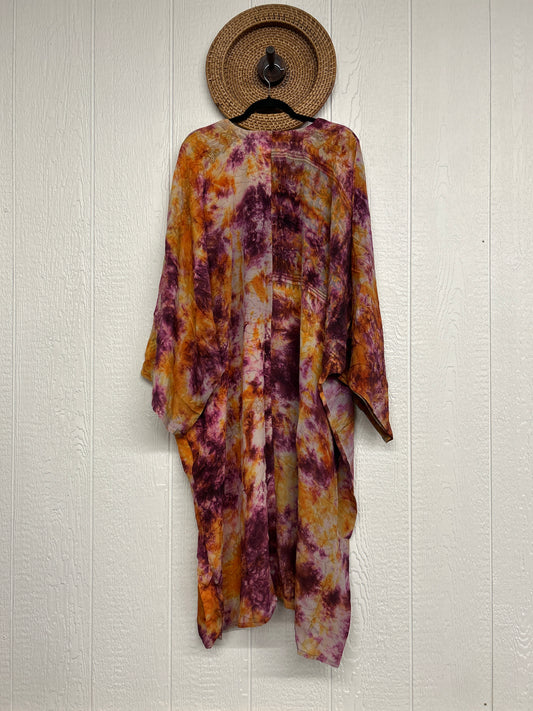 Crepe Sari Gaia Duster Dress 0826 155