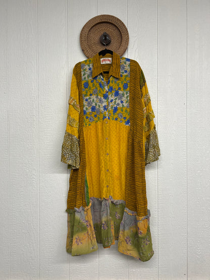 Crepe Sari Rhiannon Duster Dress 0226 182