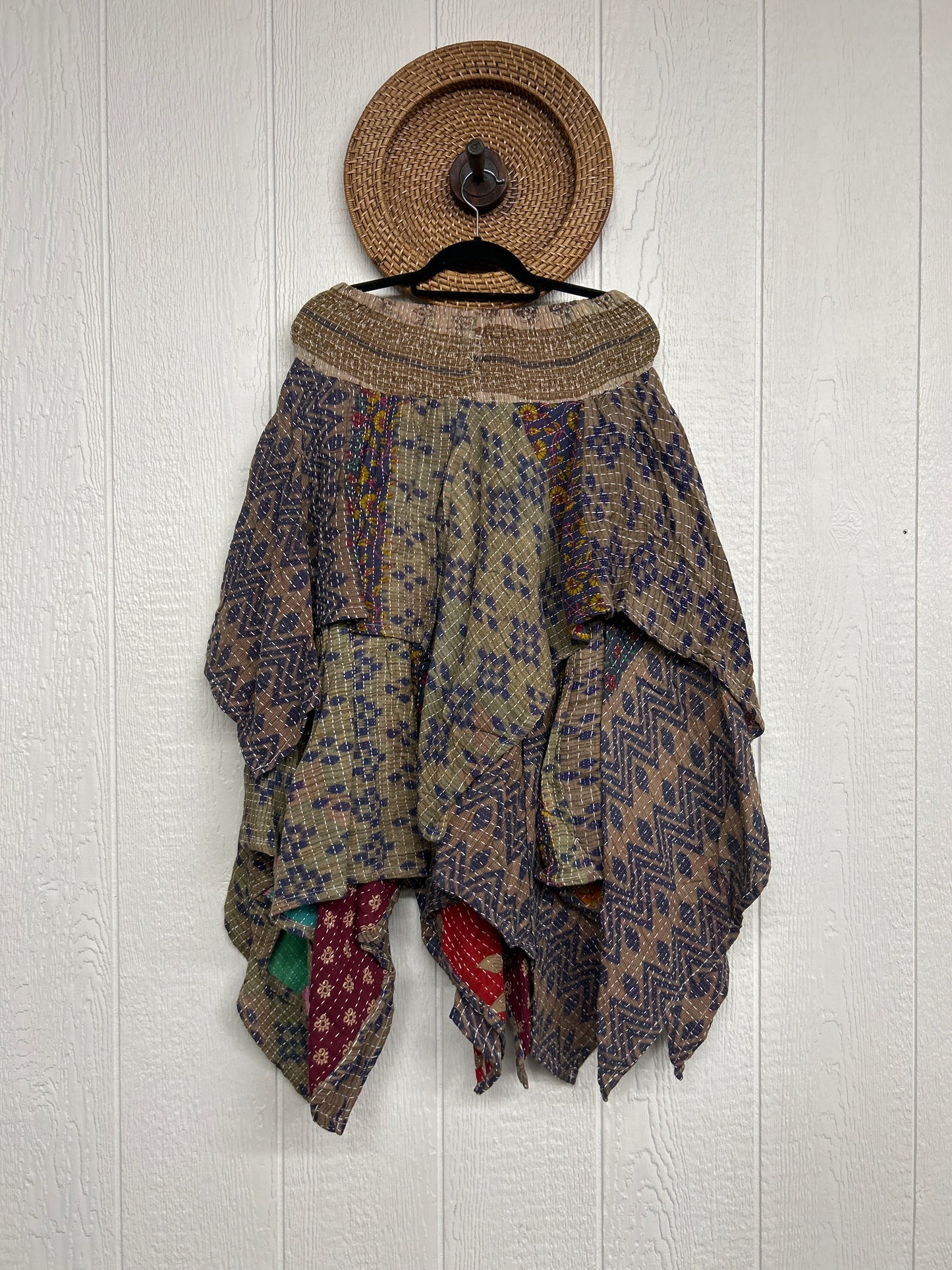 Pareo Kantha Pixie Skirt 0426 064