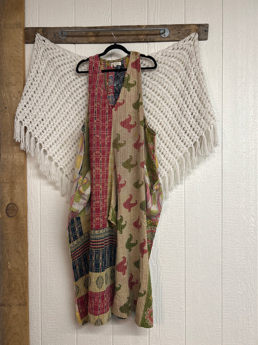 Kantha Harmony Wide Leg Jumpsuit  0825 106