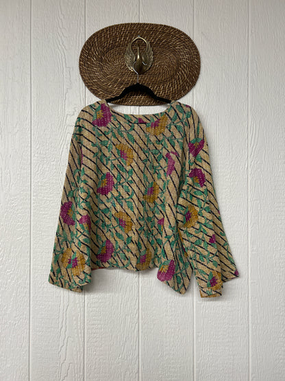 Pareo Kantha Wanderer Pocket Crop Top 0226 110