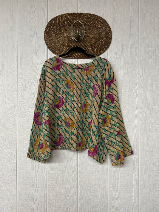 Pareo Kantha Wanderer Pocket Crop Top 0226 110