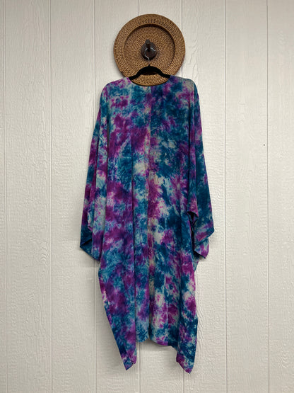 Crepe Sari Gaia Duster Dress 0426 017