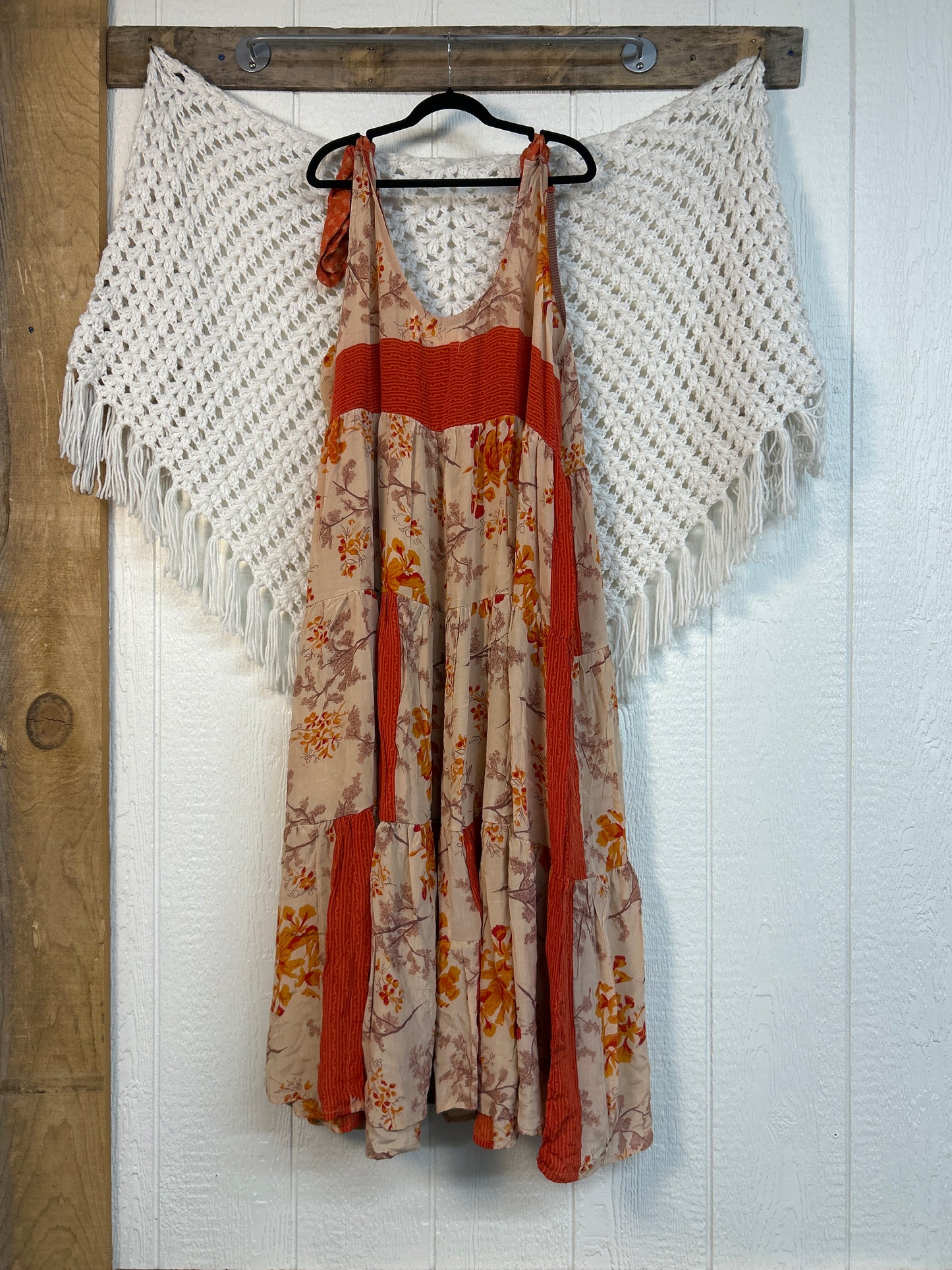 RETAIL Crepe Sari Celeste Maxi 0426 080