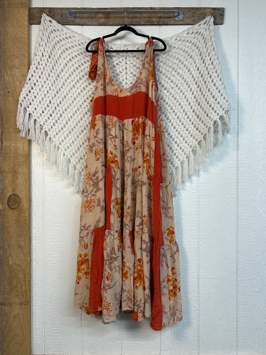 RETAIL Crepe Sari Celeste Maxi 0426 080