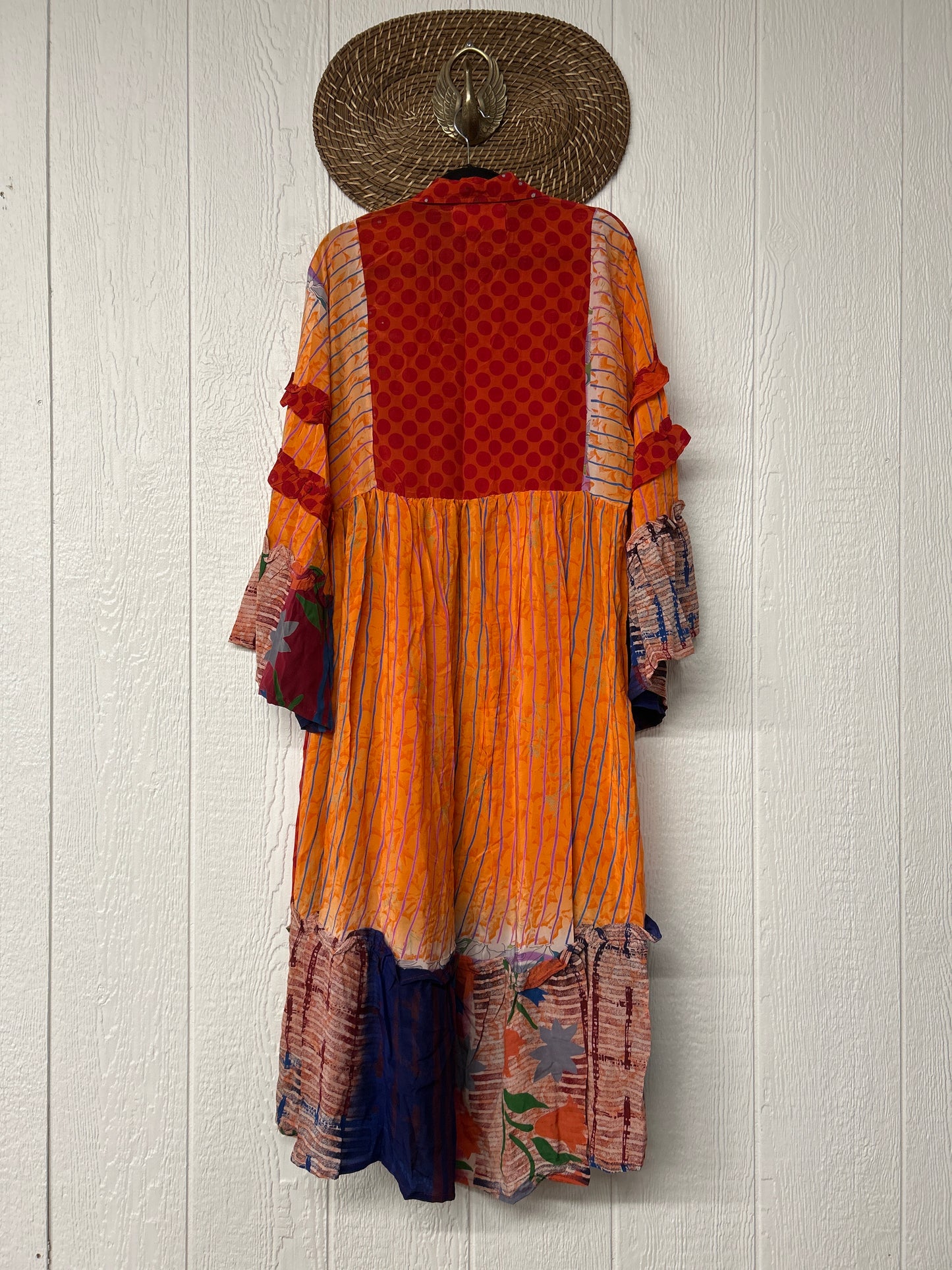 Crepe Sari Rhiannon Duster Dress 0226 071