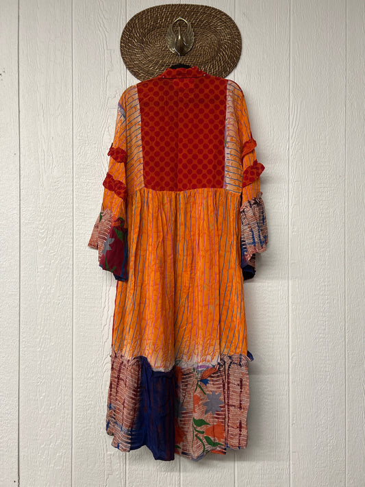 Crepe Sari Rhiannon Duster Dress 0226 071