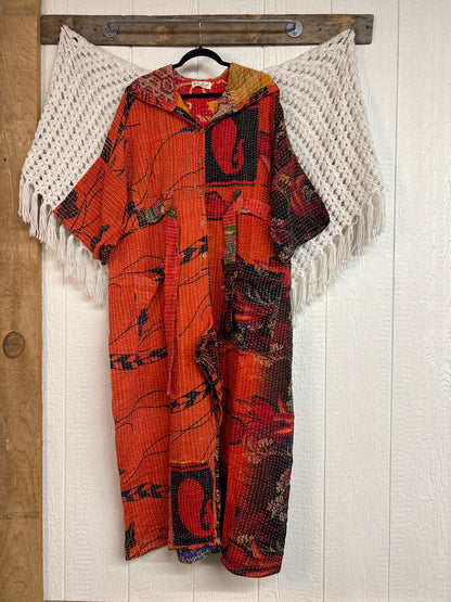 Kantha Zen Hoodie Jumpsuit 0925 219