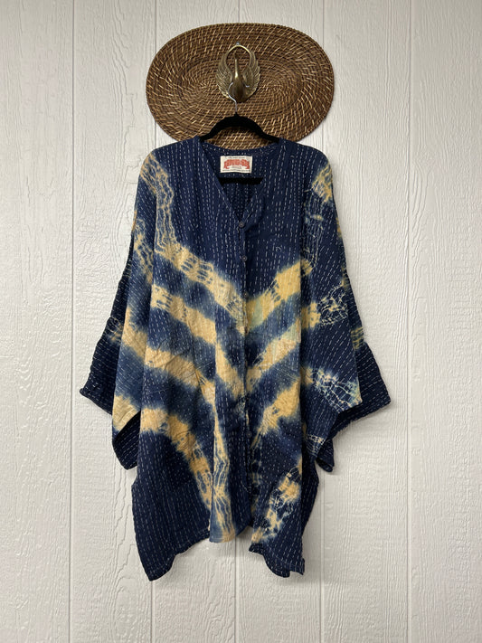 Pareo Kantha Gaia Split Tunic 0526 064