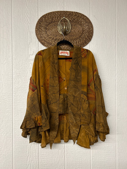 Crepe Sari Wild Rose Top 1225 202