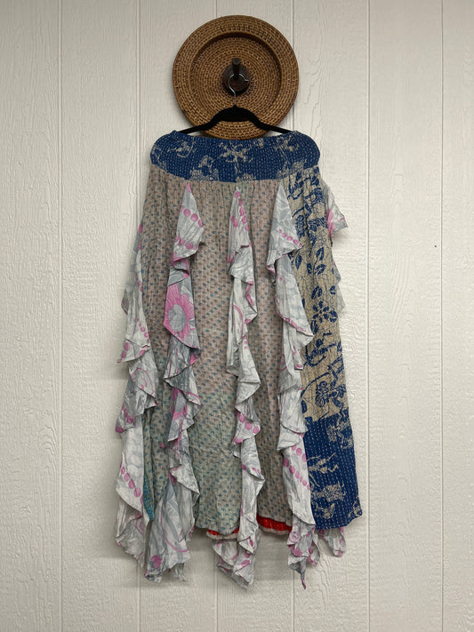 Pareo Kantha Willow Maxi Skirt 0826 093