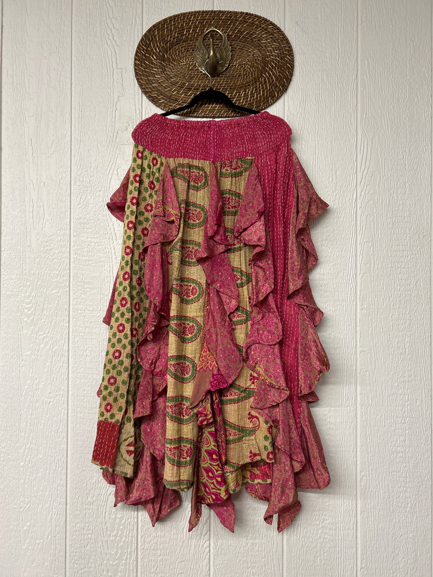 Pareo Kantha Willow Maxi Skirt 0826 264