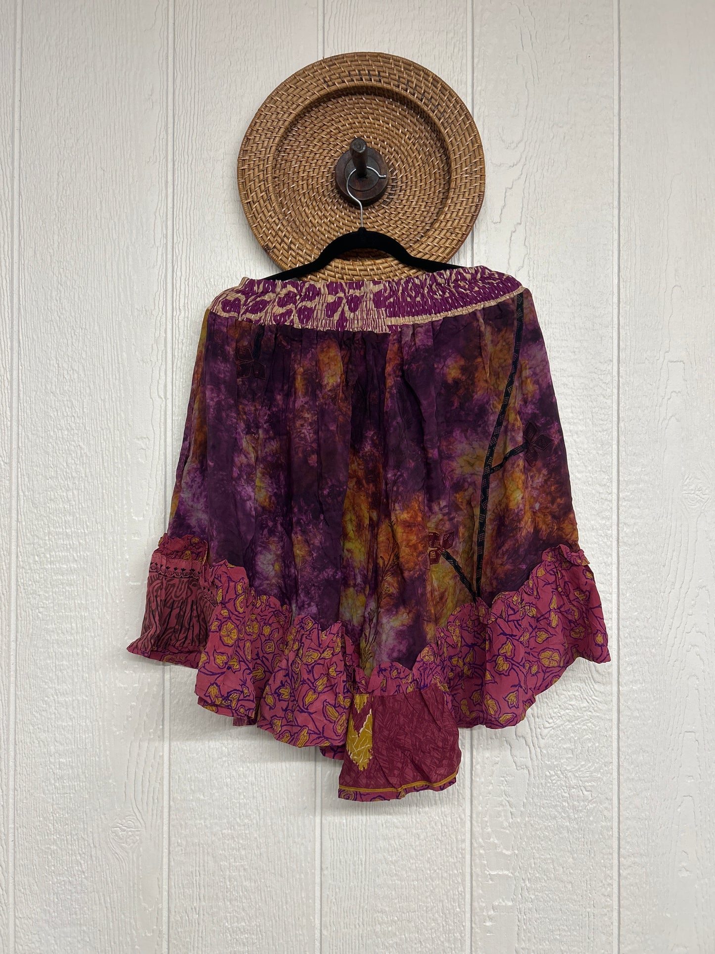 Crepe Sari Lover Cropped Culottes 0726 159