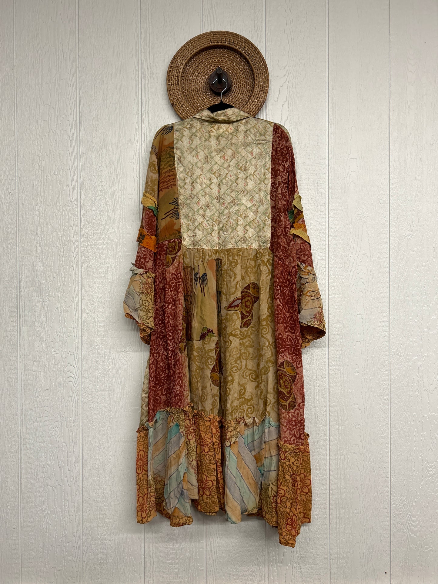 Crepe Sari Rhiannon Duster Dress 0226 205