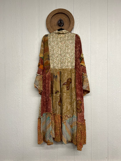 Crepe Sari Rhiannon Duster Dress 0226 205