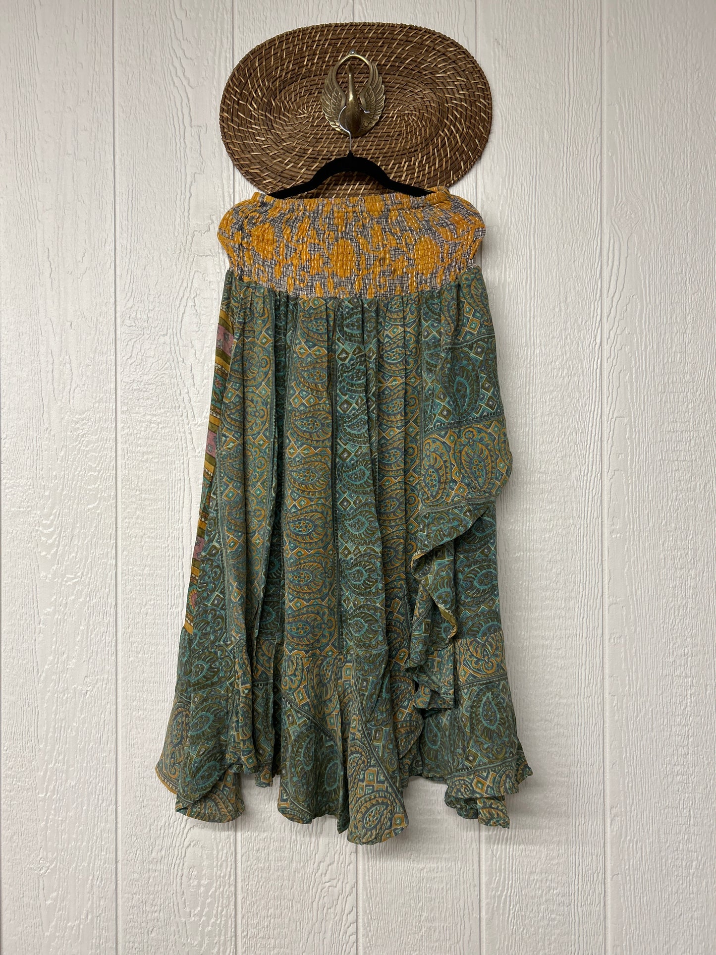 Crepe Sari Inner Peace Wrap Skirt 0626 259