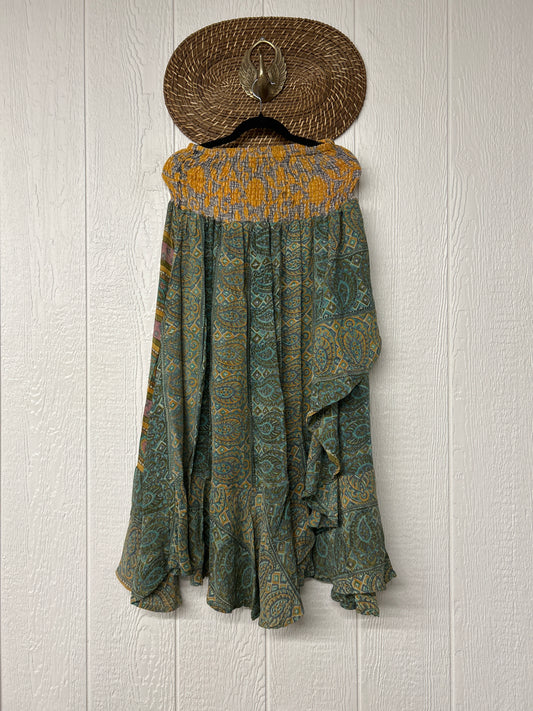 Crepe Sari Inner Peace Wrap Skirt 0626 259