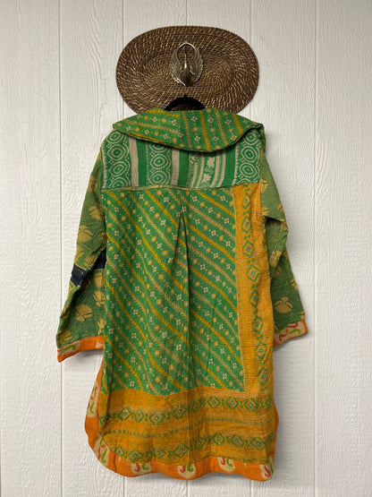 Fine Kantha Drifter Coat 1026 093