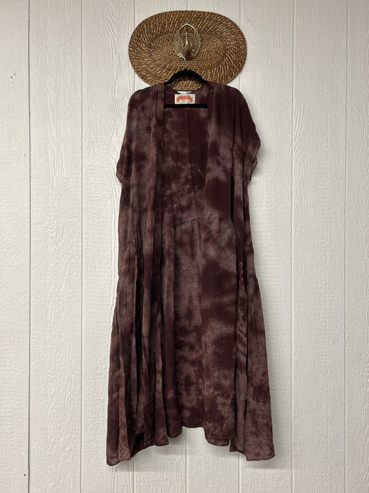 Crepe Sari Summer Evermore Kimono 0726 025